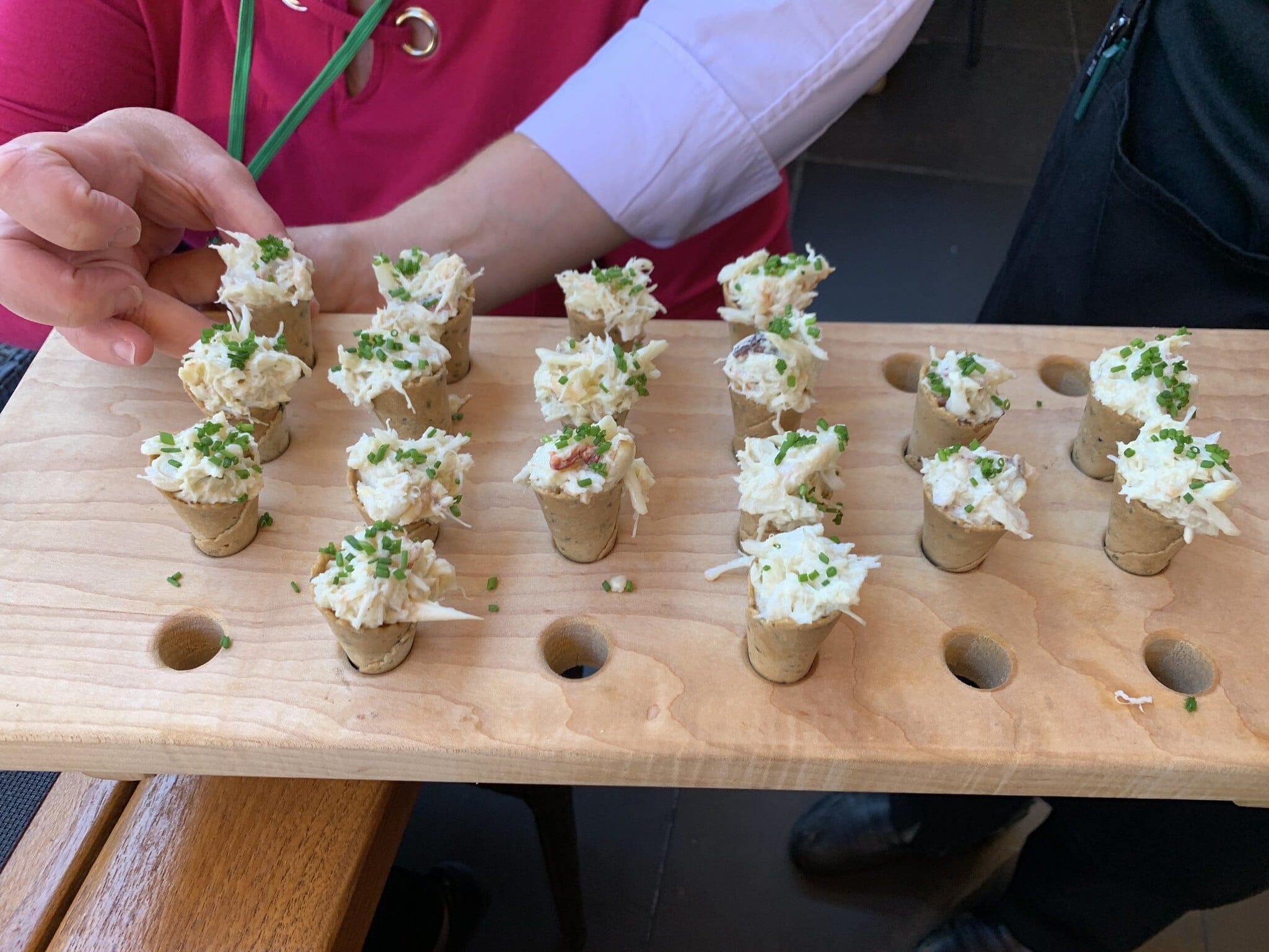 How about a nice canape before dinner?