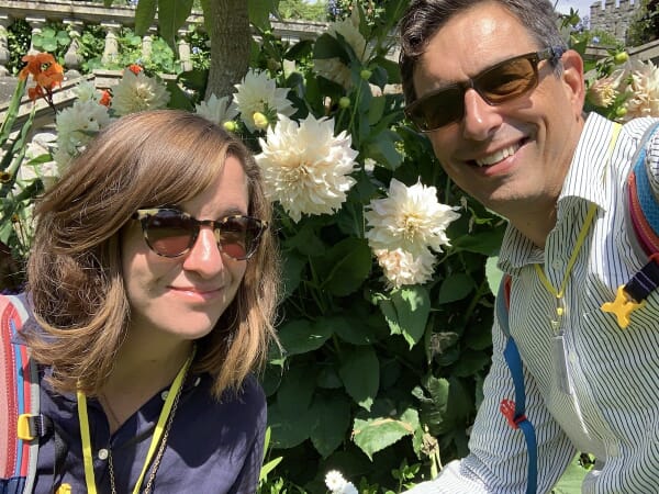 John and Katie Huron Tour managers