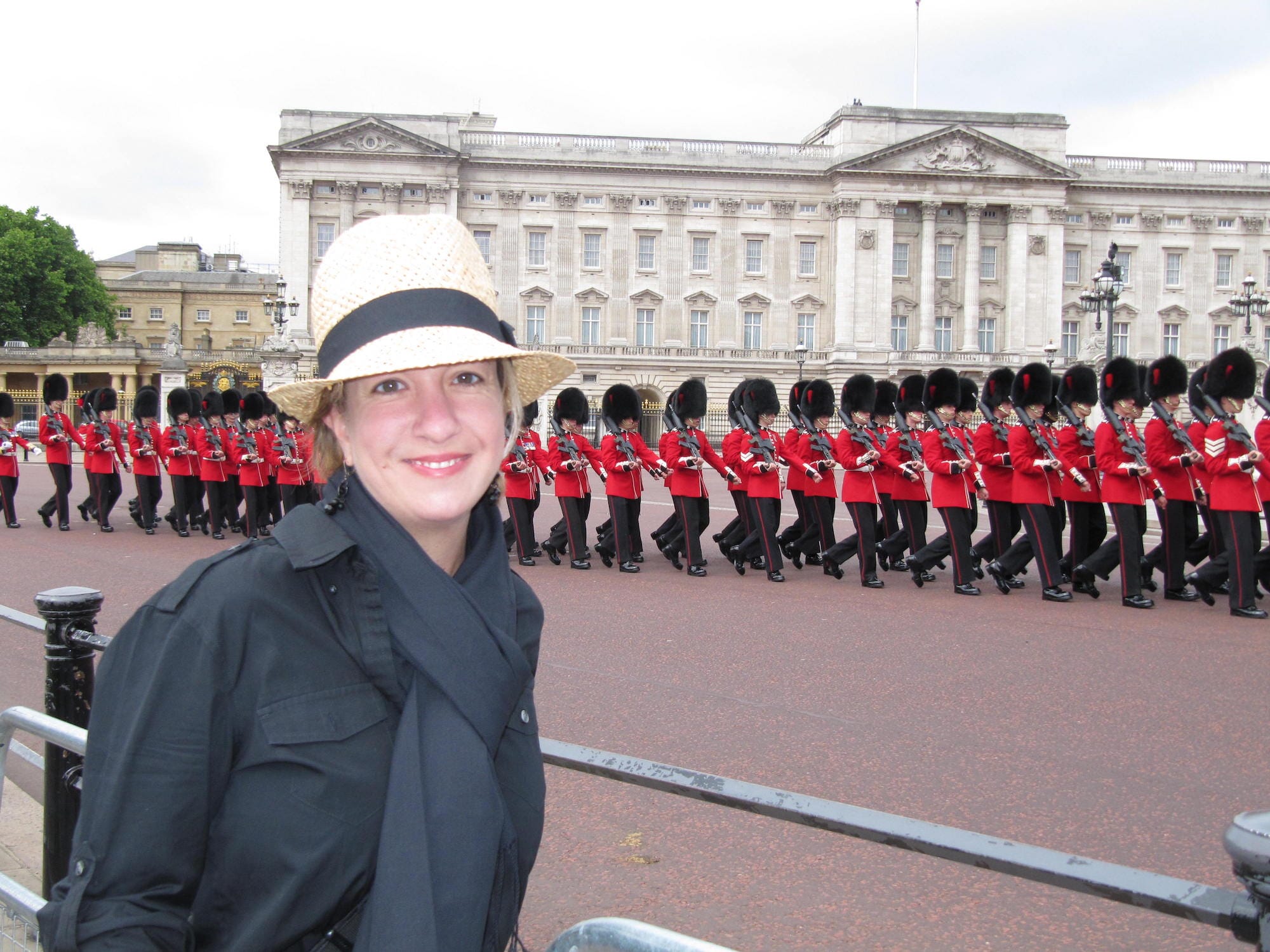 Trooping the Colour on Horse Guards Parade - The Colonel's Review - and Katie - London - 2011