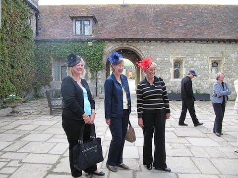Fun and smiles at Eastwell Manor